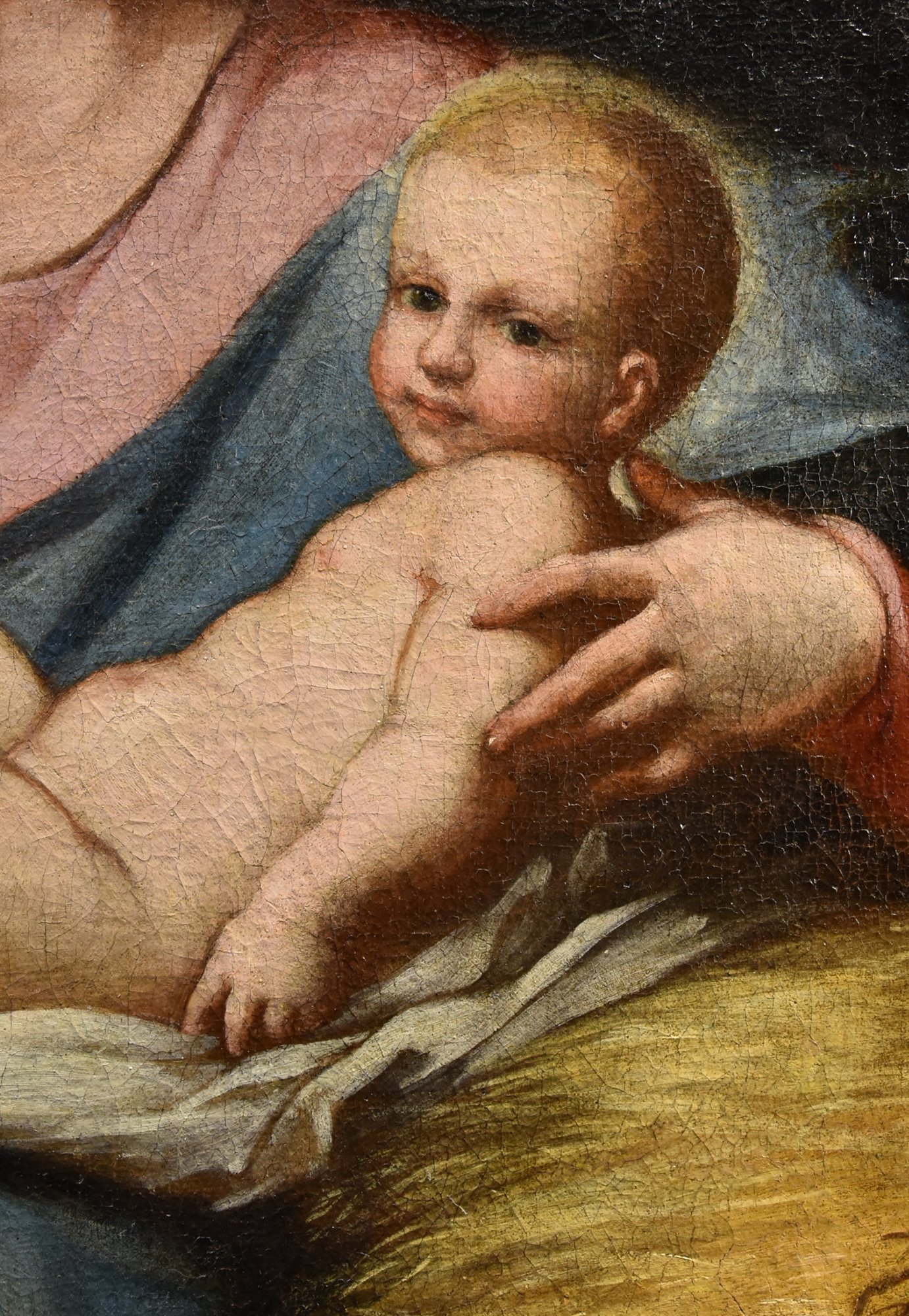 Madonna con bambino e tre cherubini