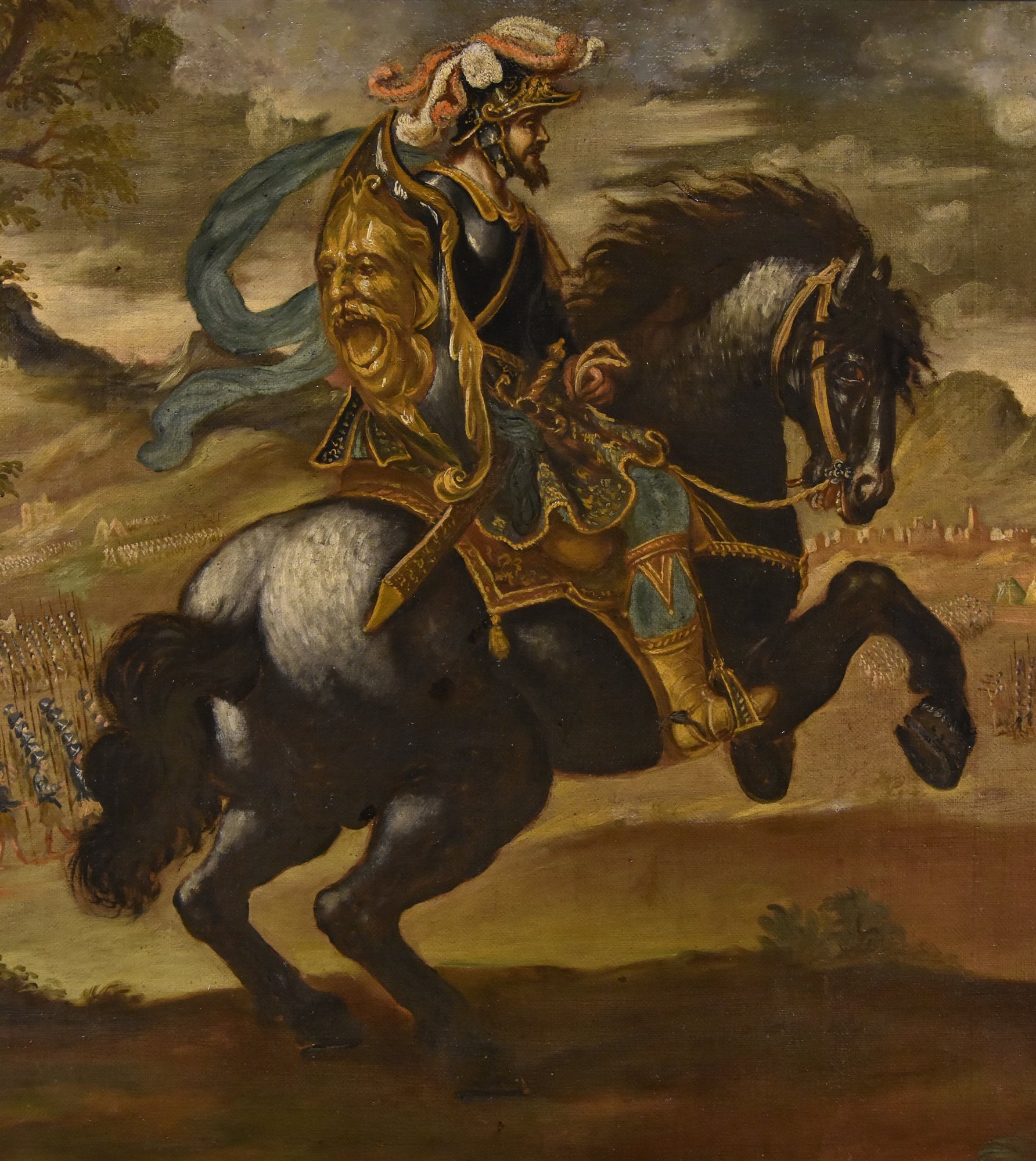 Ritratto equestre di Pietro Strozzi (Firenze, 1511 – Thionville, 1558)