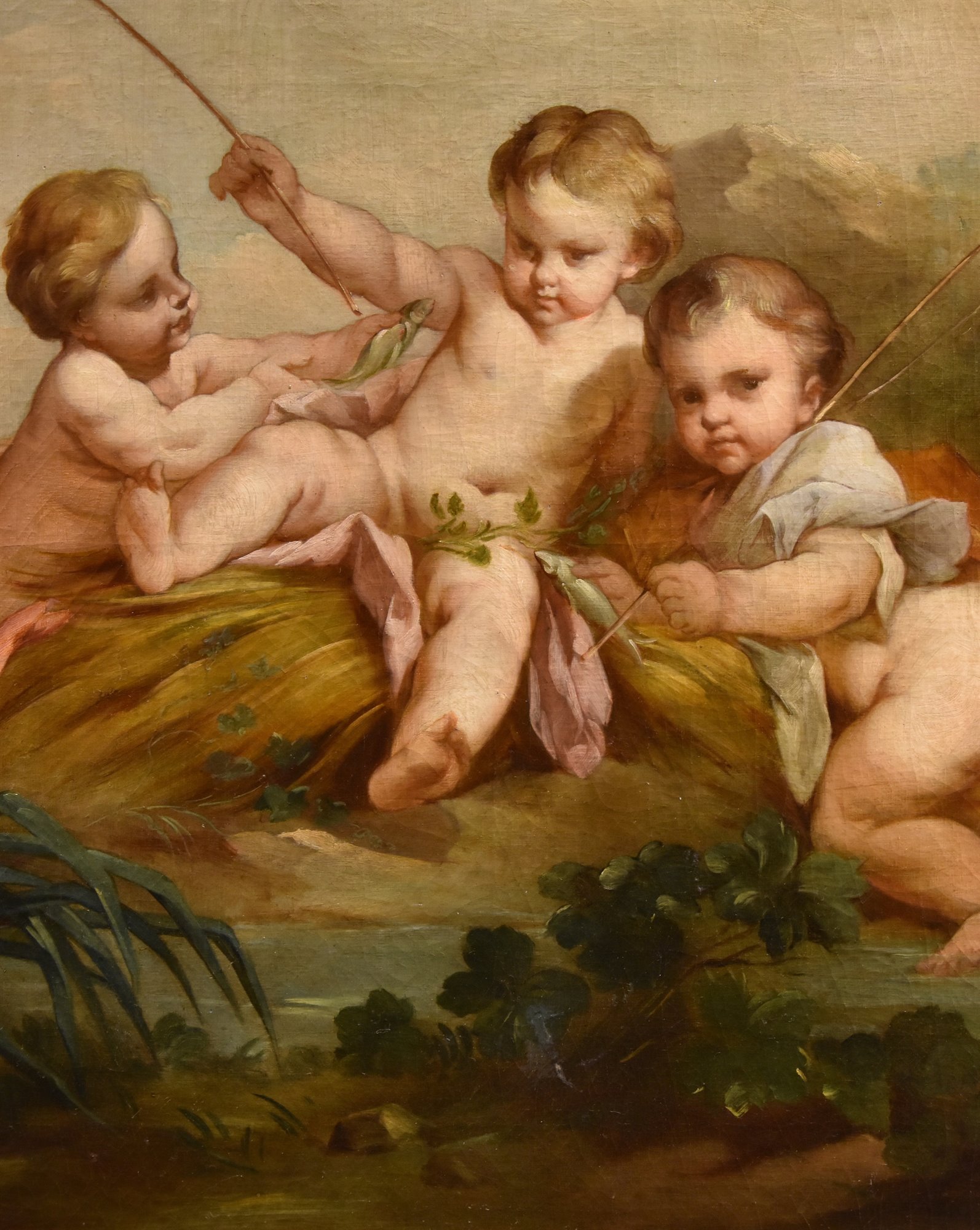 Putti come pescatori (Allegoria dell’acqua)