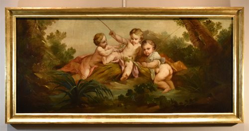 Putti come pescatori (Allegoria dell’acqua)